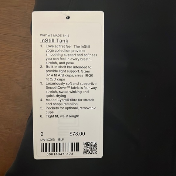 Lululemon InStill Tank - Picture 3 of 3